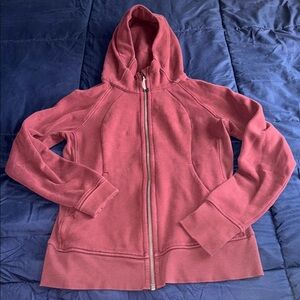 lululemon athletica Rose/burgundy Full-Zip Hoodie